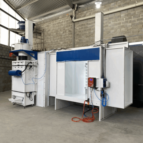 Cabines de Pintura Eletrostática a Pó