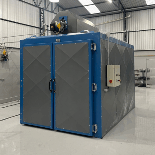 Estufas de Pintura para Cura com Aquecimento a Gás